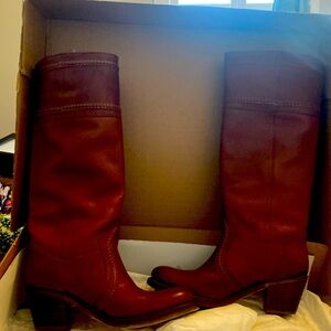 Frye Jane Women’s Boots Size 6 1/2 EUC Brown boots